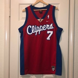 Nike LA Clippers Throwback Swingman Jersey Odom M